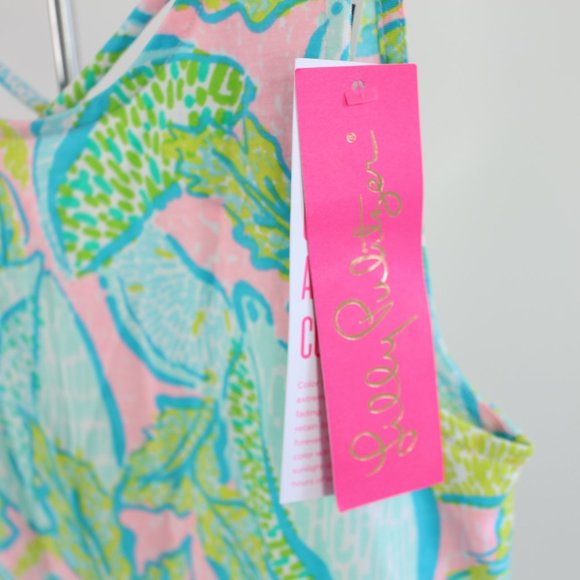 Lilly Pulitzer Kristin Vitamin Sea Urchin Top NWT - Picture 4 of 7